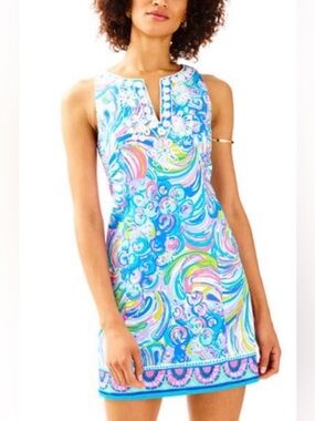 Lilly Pulitzer Gabby Shift Mini Guilty Pleasure Dress Size 2